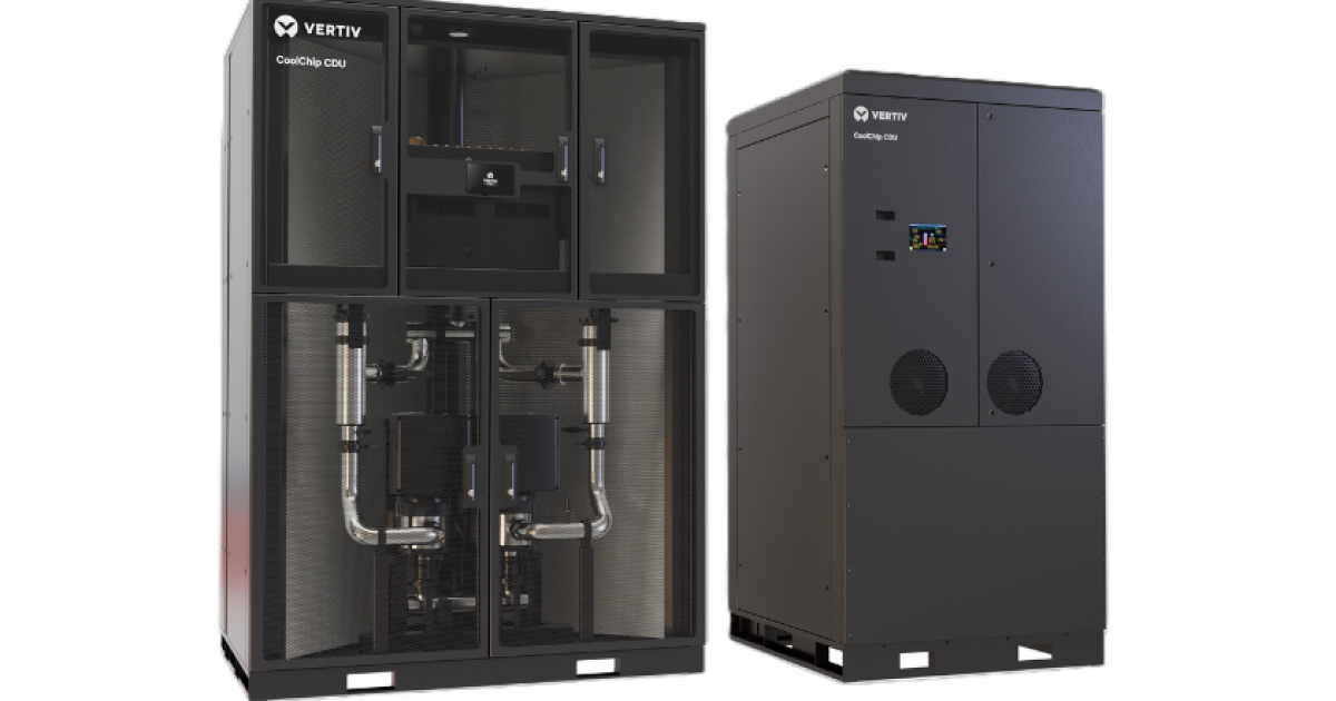 Vertiv launches new coolant units for high-density AI data